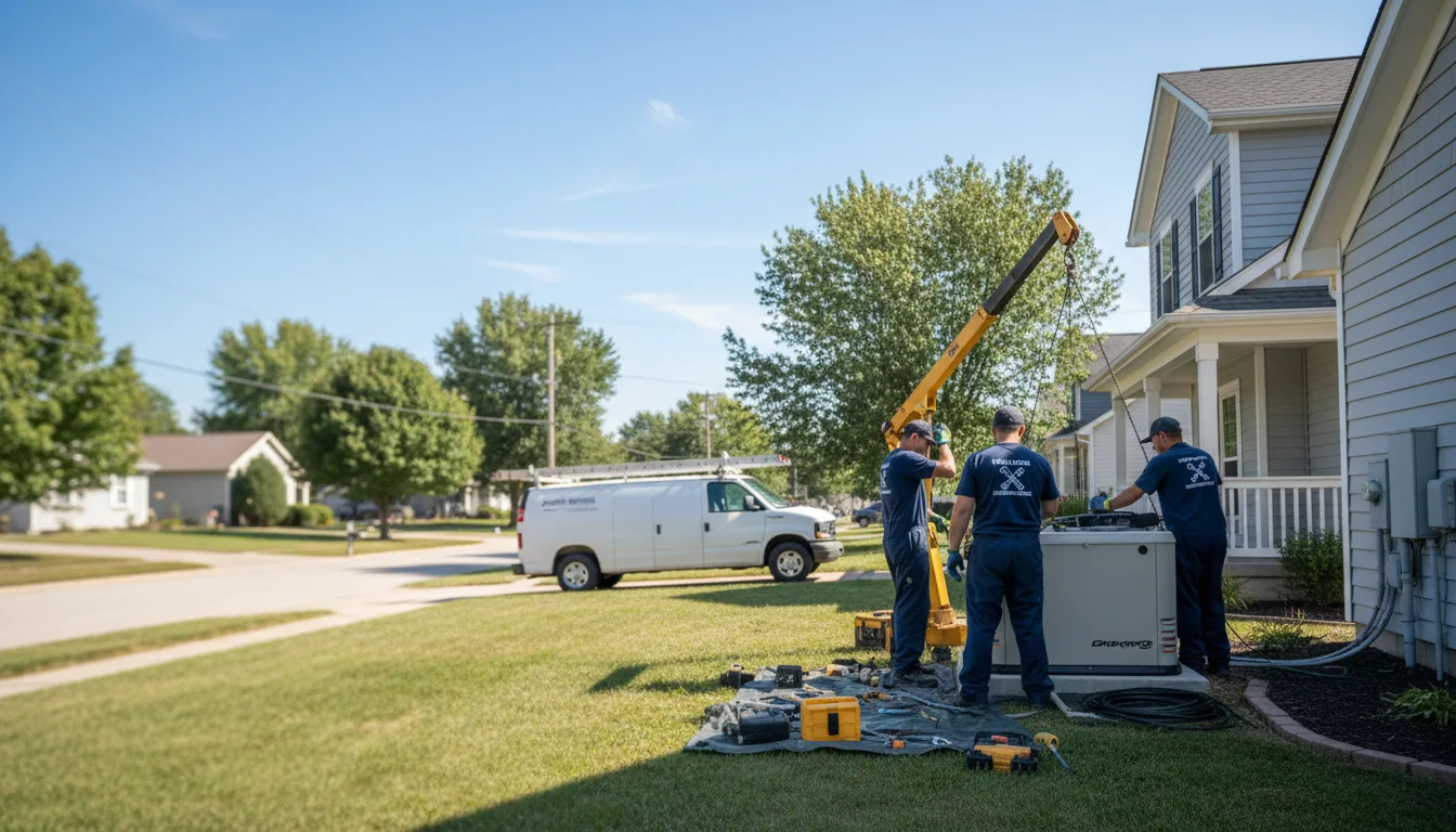 Generator Installation in Wellman, TX near me